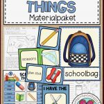 School Things Materialpaket – Unterrichtsmaterial Im