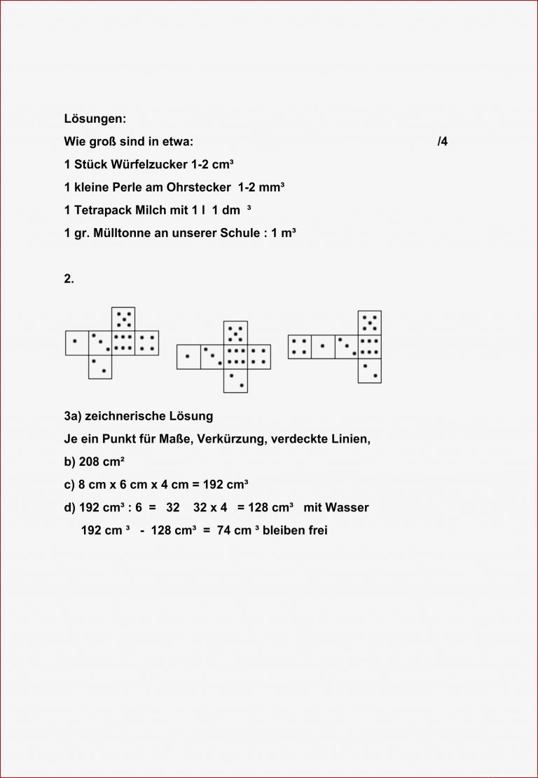 Schrägbilder Zeichnen Klasse 5 Arbeitsblätter Worksheets