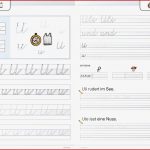 Schreibschrift Üben Vereinfachte Ausgangsschrift