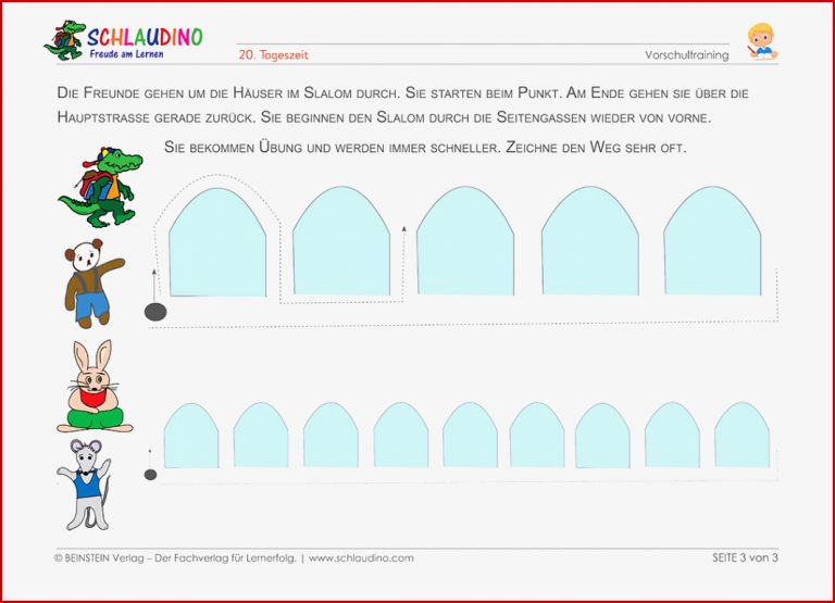 Schreibvorbereitung Schwungübungen Vorschule Im