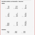 Schriftliche Addition Subtraktion Klasse 5