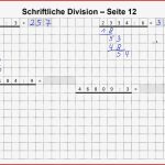 Schriftliche Division Erklärt An Beispielen Aus Dem