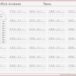 Schriftliche Division Mit überschlag Arbeitsblätter