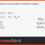 Schriftliche Division Von Dezimalzahlen (kommazahlen) â Beispielaufgaben Mit Periode Im Ergebnis