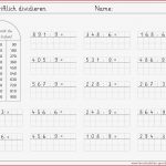 Schriftliche Multiplikation Arbeitsblätter Pdf Worksheets