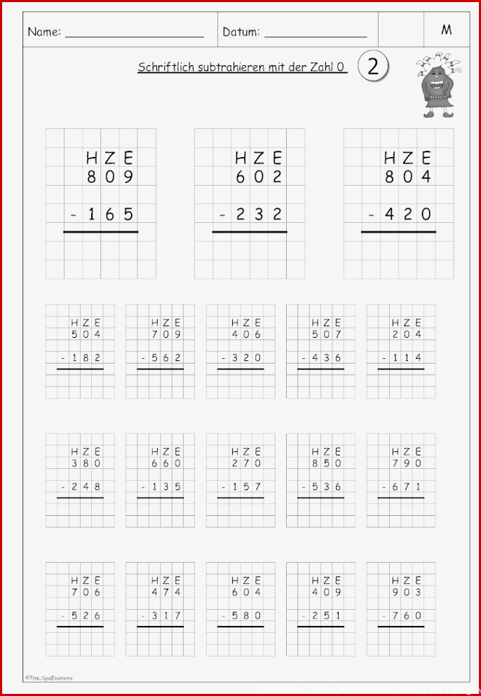 Schriftliche Multiplikation Arbeitsblätter Pdf Worksheets