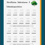 Schriftliche Subtraktion Arbeitsblätter 5 Klasse Worksheets