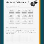 Schriftliche Subtraktion Arbeitsblätter 5 Klasse Worksheets