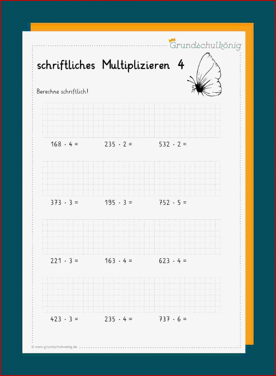 Schriftliches Multiplizieren