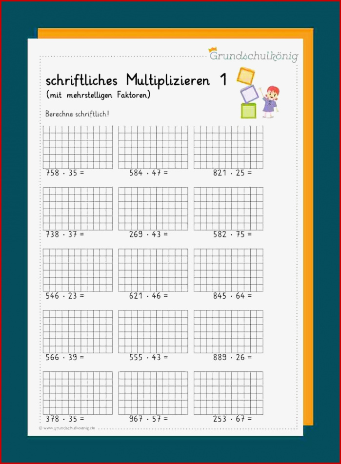 Schriftliches Multiplizieren