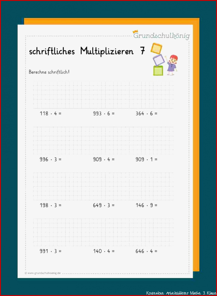 Schriftliches Multiplizieren