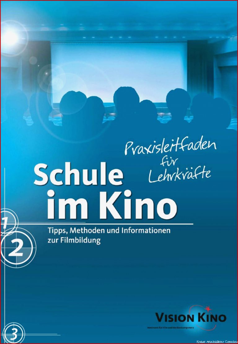 Schule Im Kino" - Praxisleitfaden FÃ¼r LehrkrÃ¤fte by Vision Kino ...