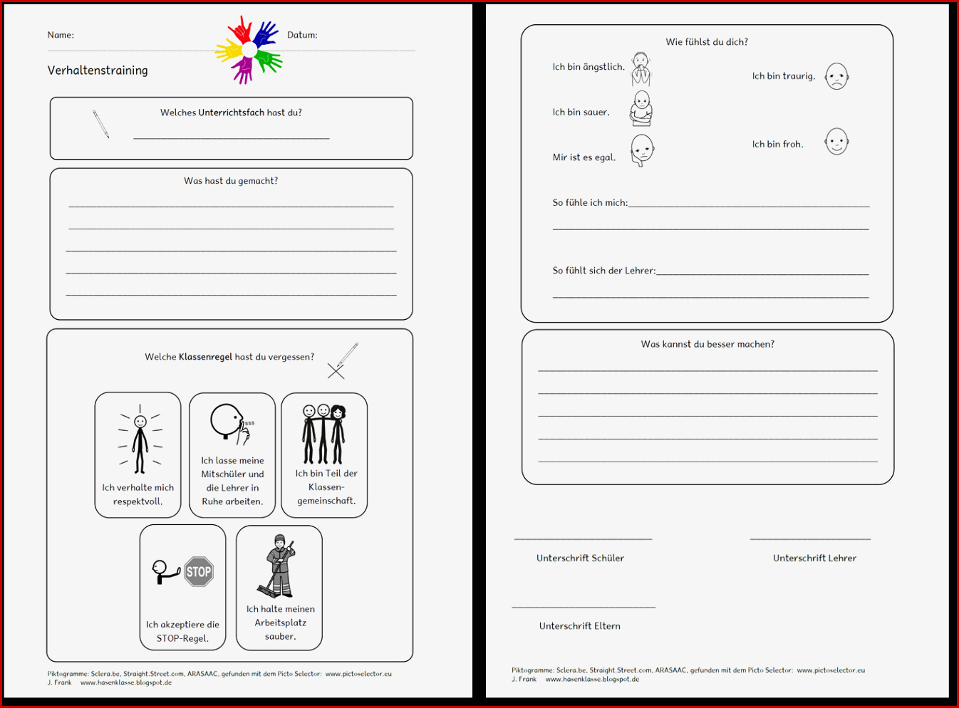 Schule soziales Lernen Unterrichten