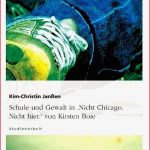 Schule Und Gewalt In Nicht Chicago Nicht Hier Von