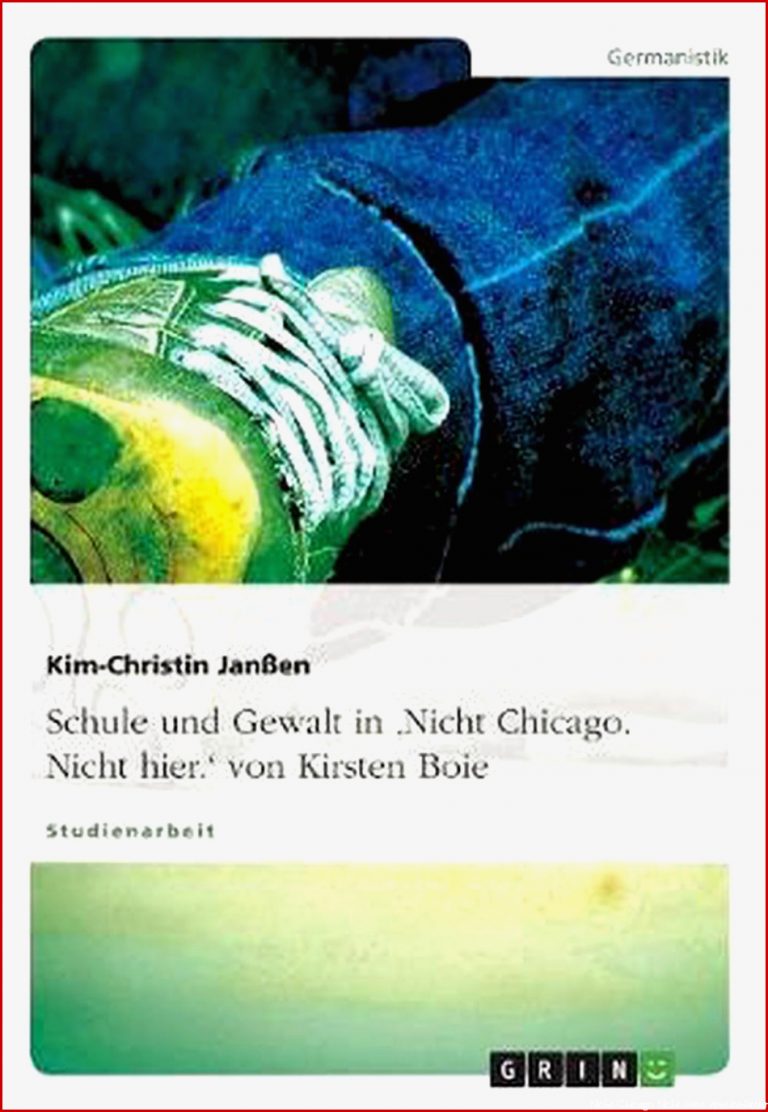 Schule Und Gewalt in nicht Chicago Nicht Hier Von