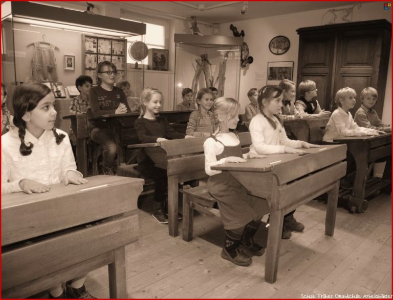Schule Vor 100 Jahren – Grundschule Gliesmarode
