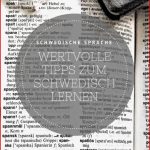 Schwedisch Lernen – Ein Paar Wertvolle Tipps