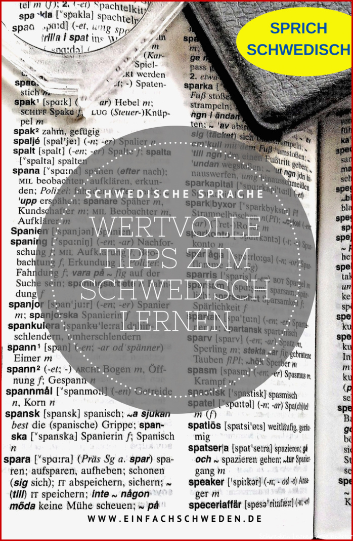 Schwedisch Lernen – ein paar wertvolle Tipps