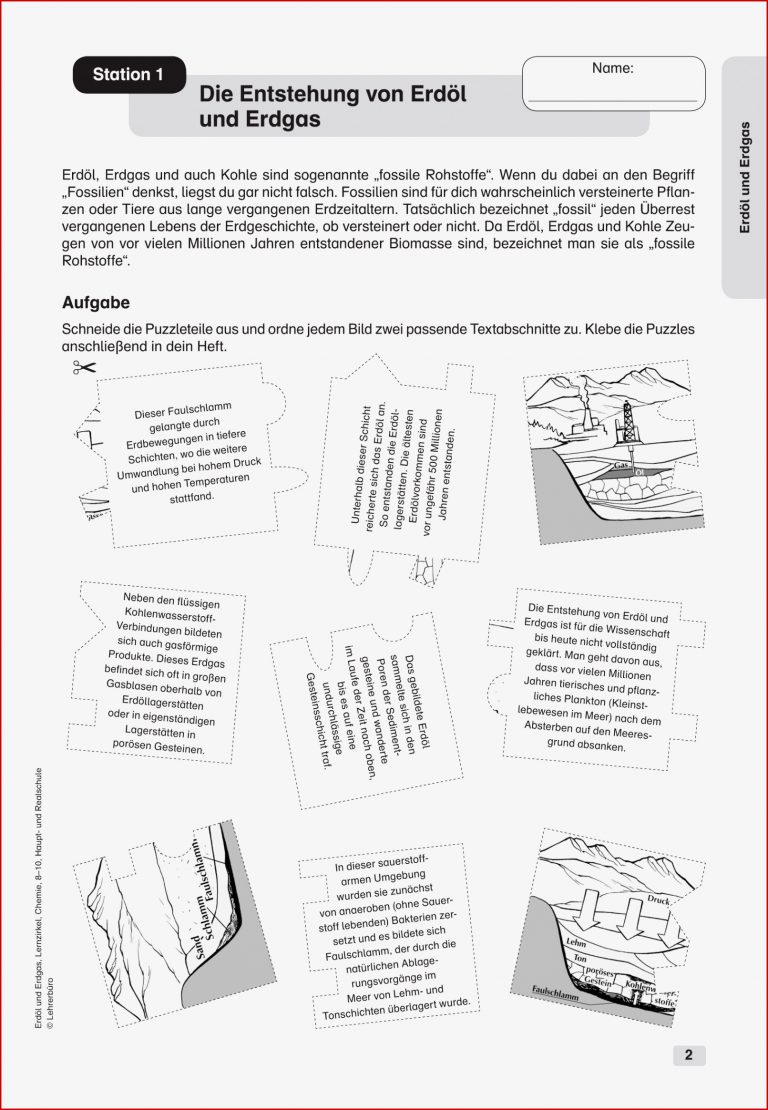 Sekundarstufe I Unterrichtsmaterial Chemie