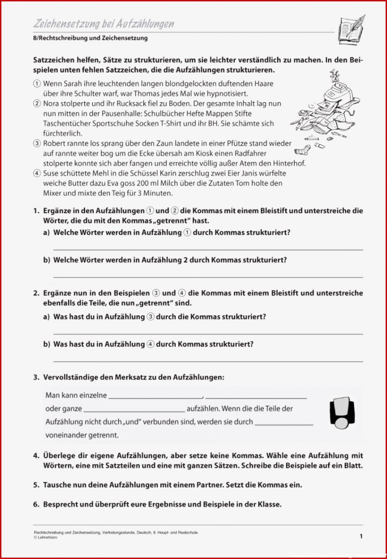 Sekundarstufe I Unterrichtsmaterial Deutsch Rechtschreibung