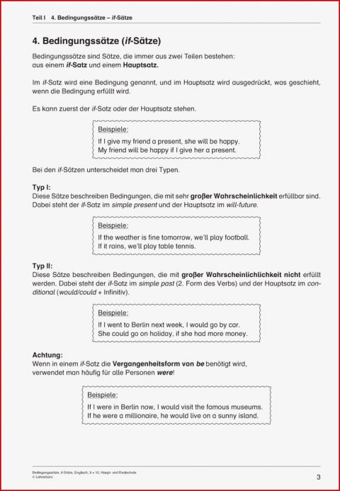 Sekundarstufe I Unterrichtsmaterial Englisch Grammatik