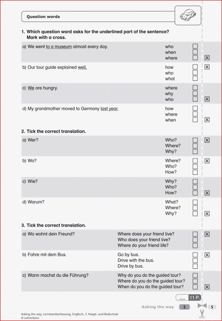 Sekundarstufe I Unterrichtsmaterial Englisch Lernstand