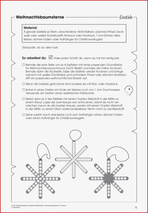 Sekundarstufe I Unterrichtsmaterial Kunst Basteln
