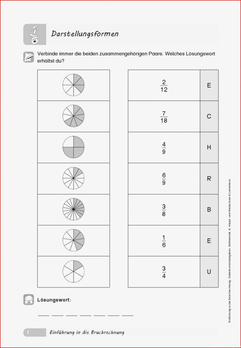 Sekundarstufe I Unterrichtsmaterial Mathematik