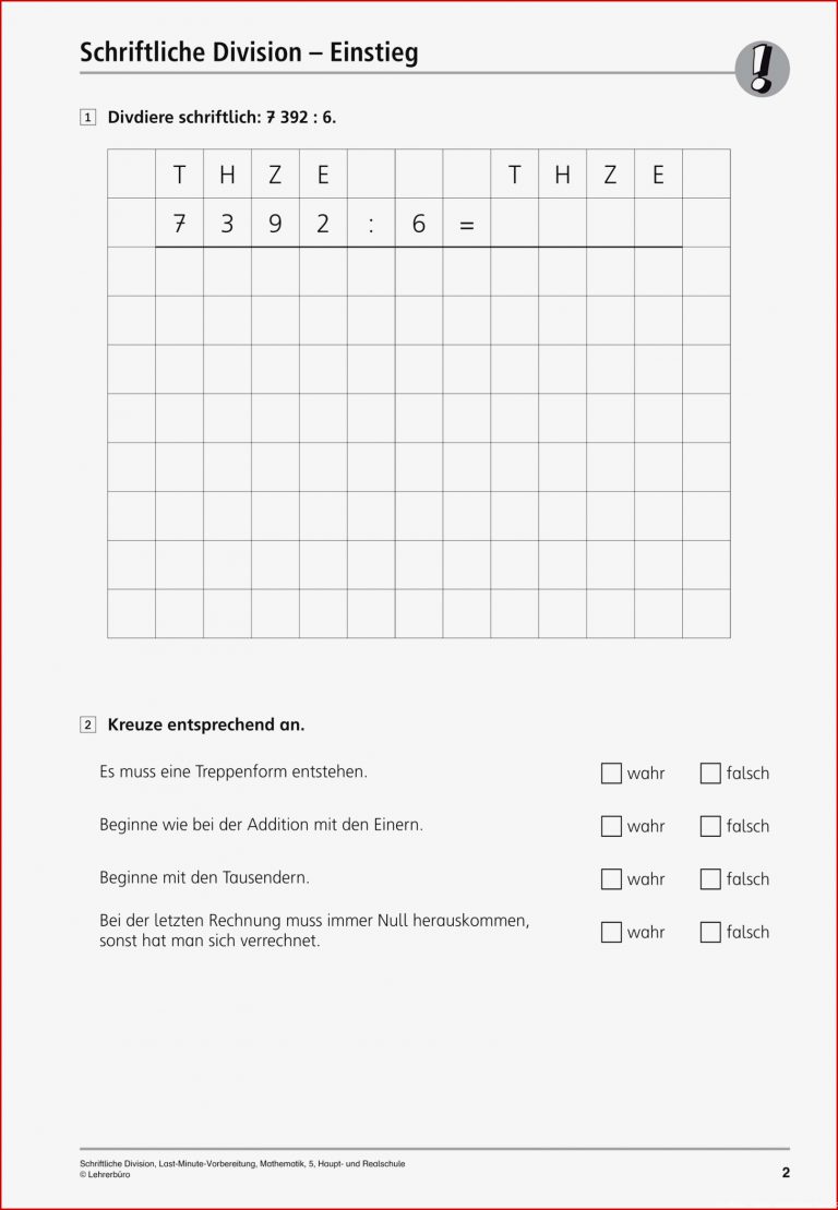 Sekundarstufe I Unterrichtsmaterial Mathematik