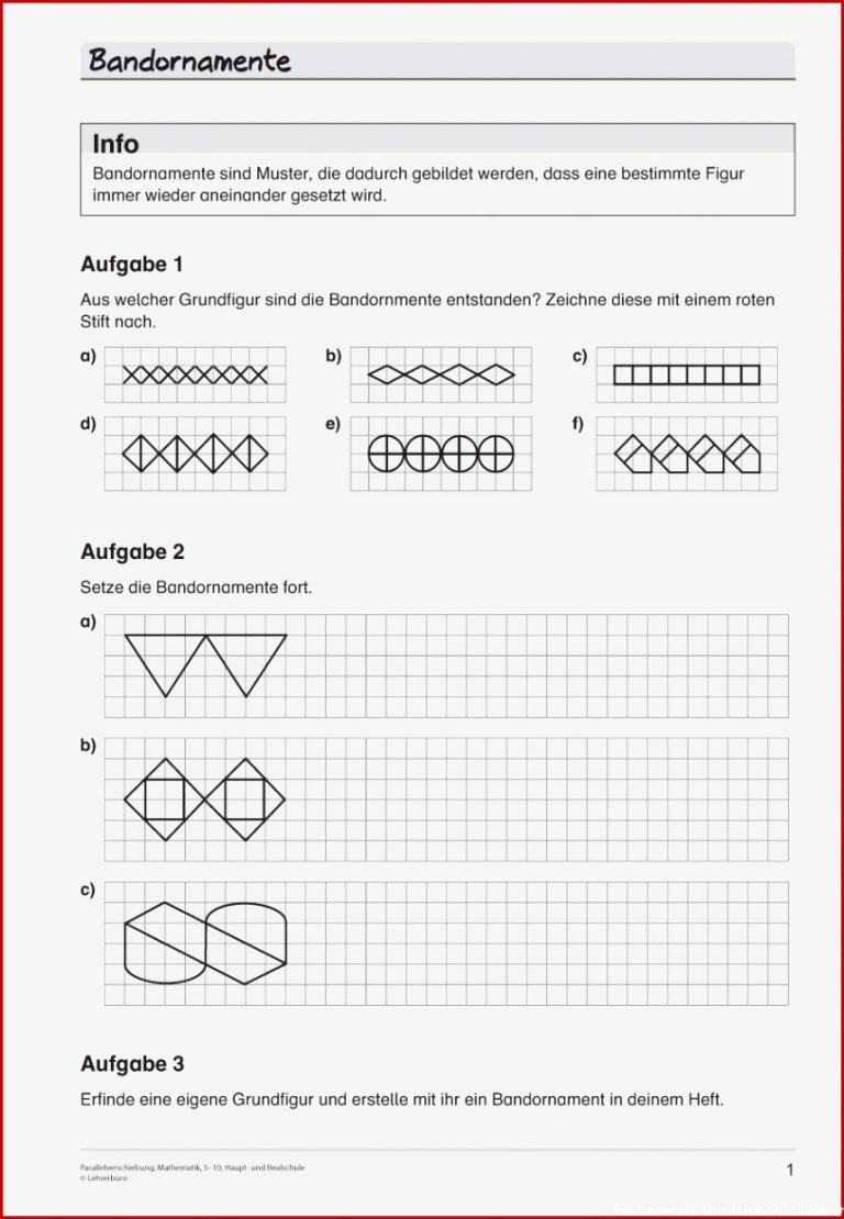 Sekundarstufe I Unterrichtsmaterial Mathematik Geometrie