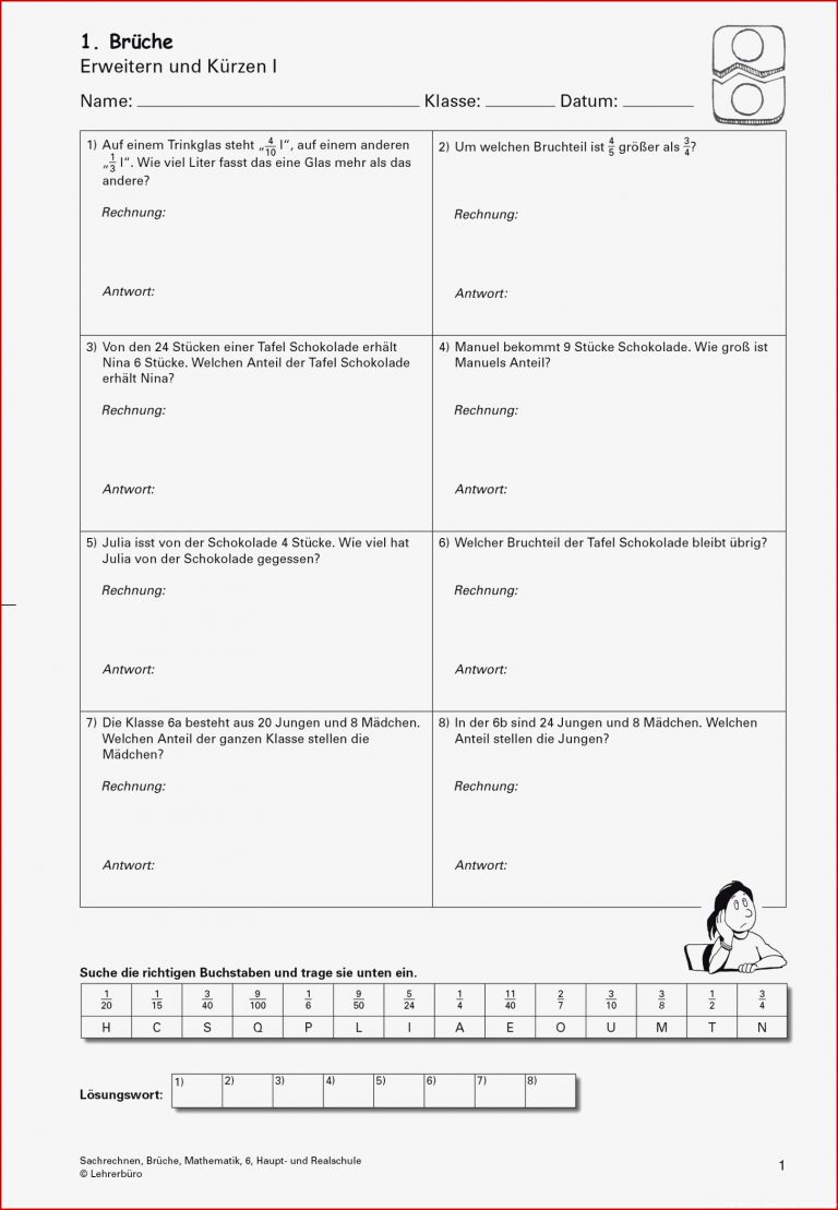 Sekundarstufe I Unterrichtsmaterial Mathematik Sachrechnen