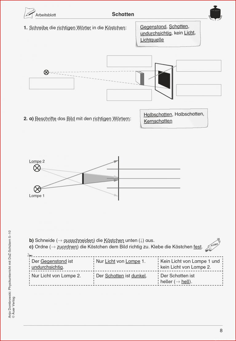 Sekundarstufe I Unterrichtsmaterial Physik