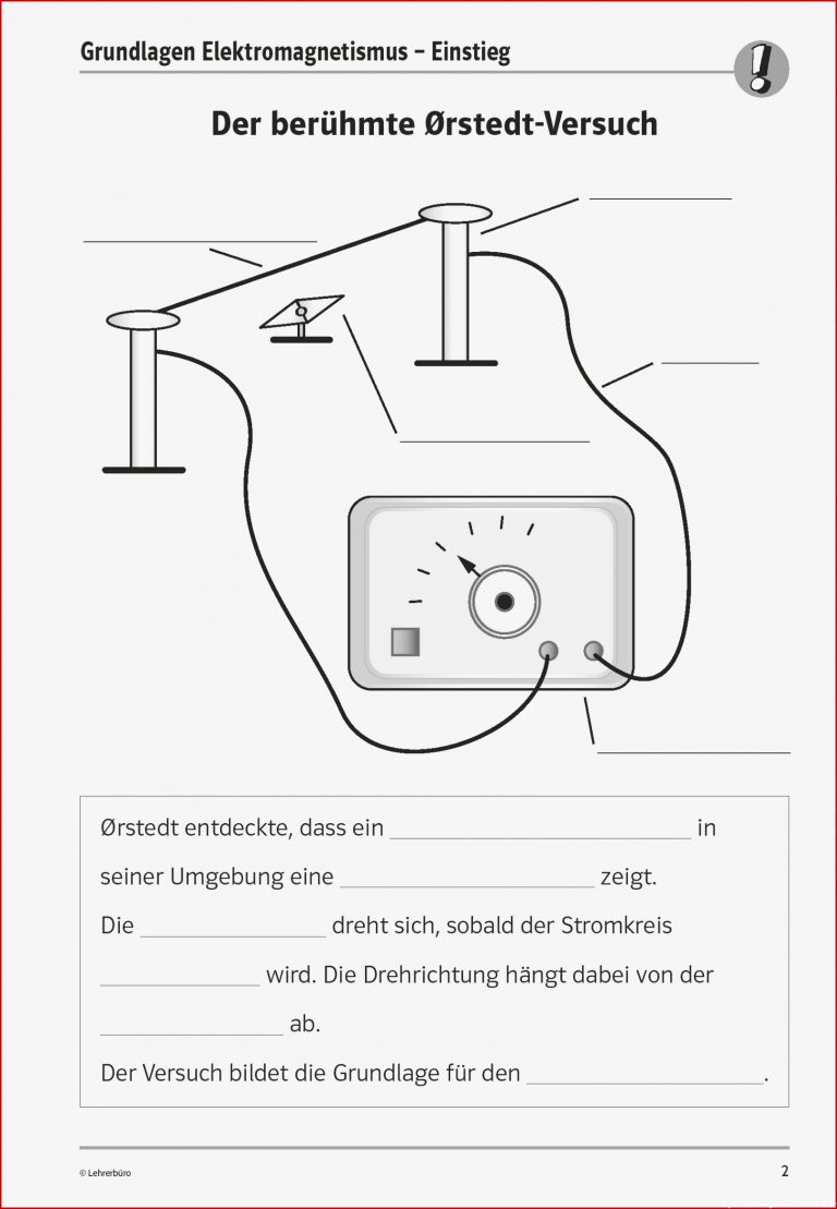 Sekundarstufe I Unterrichtsmaterial Physik Elektrizitätslehre