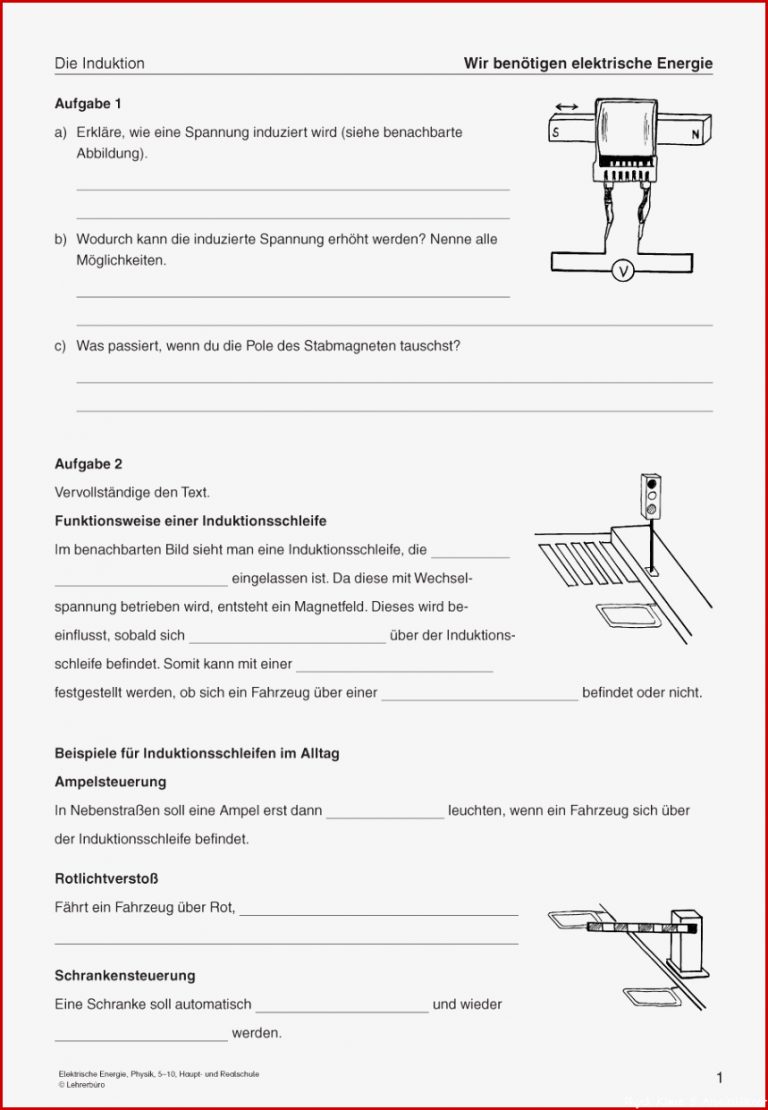 Sekundarstufe I Unterrichtsmaterial Physik Energie