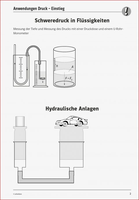 Sekundarstufe I Unterrichtsmaterial Physik Mechanik