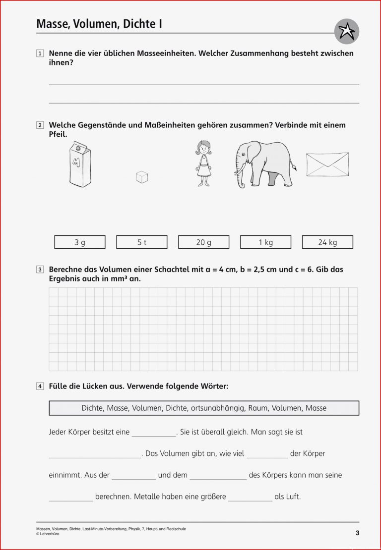 Sekundarstufe I Unterrichtsmaterial Physik Mechanik