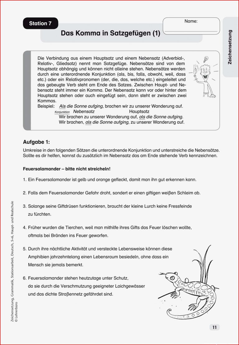 Sekundarstufe Unterrichtsmaterial Deutsch Grammatik