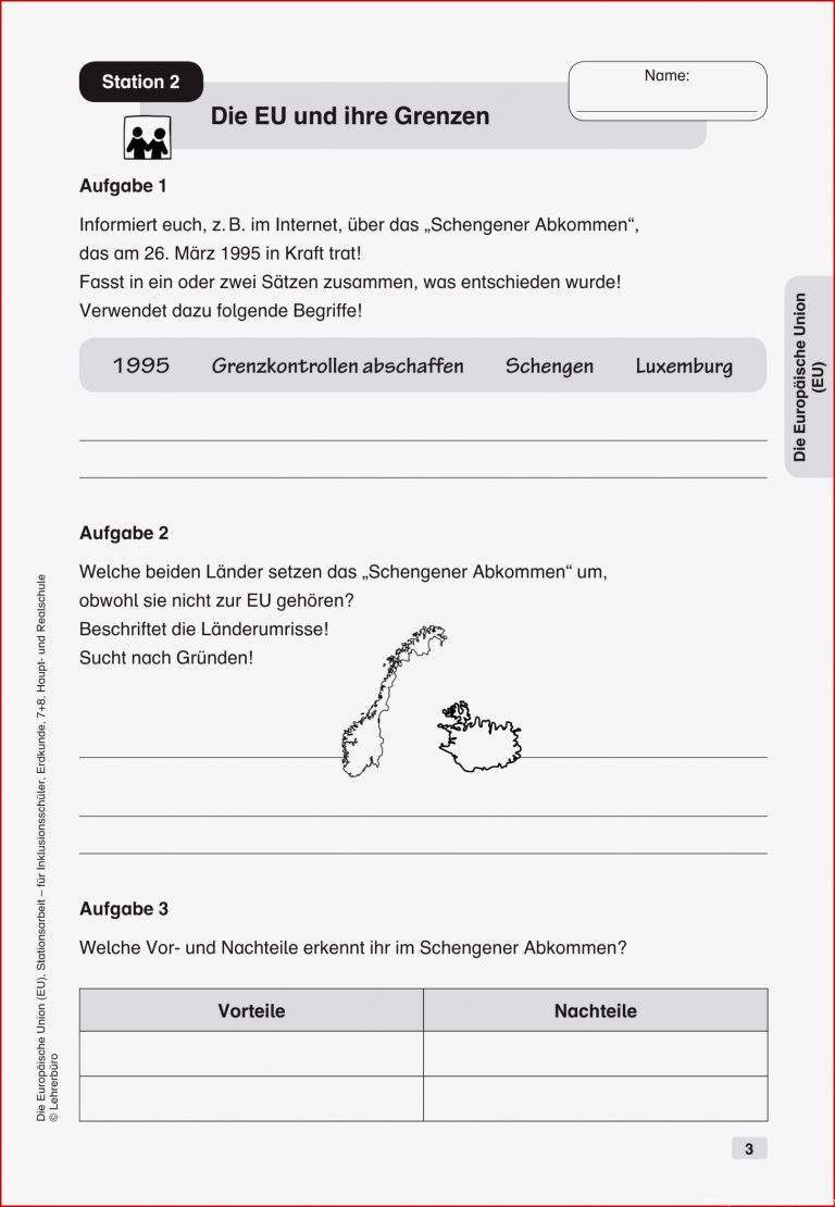 Sekundarstufe Unterrichtsmaterial Erdkunde/Geografie Inklusion Die ...