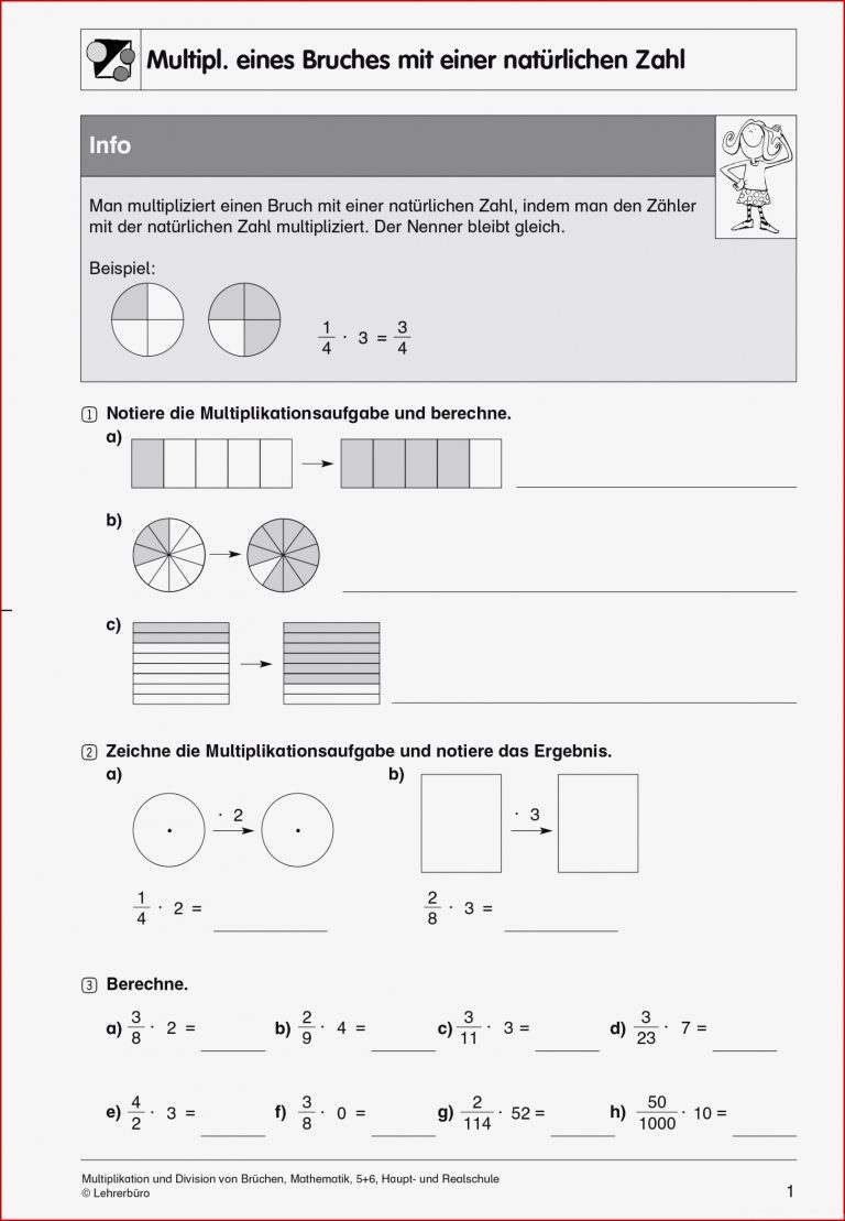 Sekundarstufe Unterrichtsmaterial Mathematik Bruchrechnen