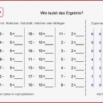 Sichere Subtraktion 2 5 Und 10 Von Zahlen Bis 20 Subtraktion