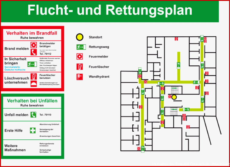 Sie bemerken einen Brand oder Unfall Was zu tun ist