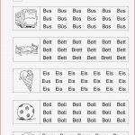 Silben Lesen Arbeitsblätter Kostenlos Kinderbilder