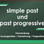 Simple Past Oder Past Progressive