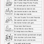 Sinnentnehmendes Lesen Klasse 2 Arbeitsblätter Worksheets