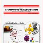 Skript atombau Und Periodensystem 2014 Pdf