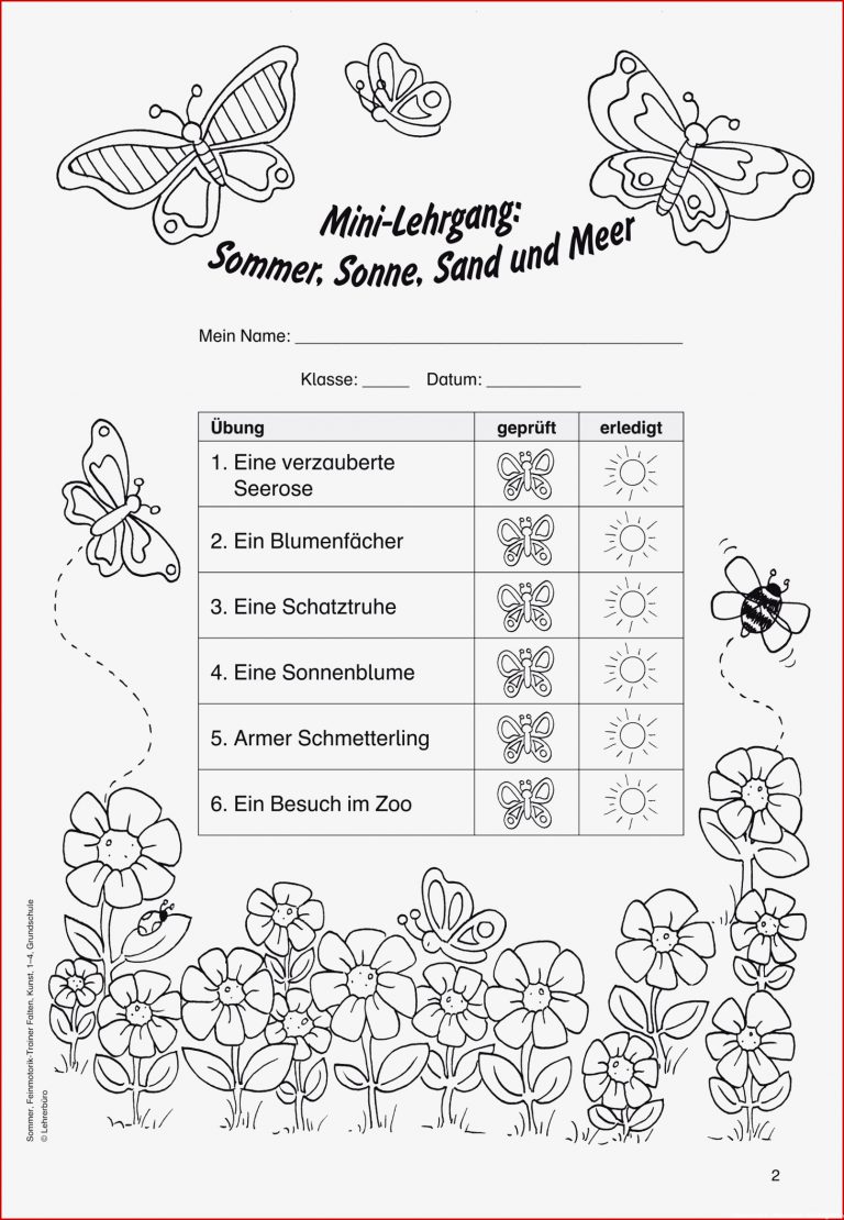 Sonnenblume Unterrichtsmaterial Grundschule