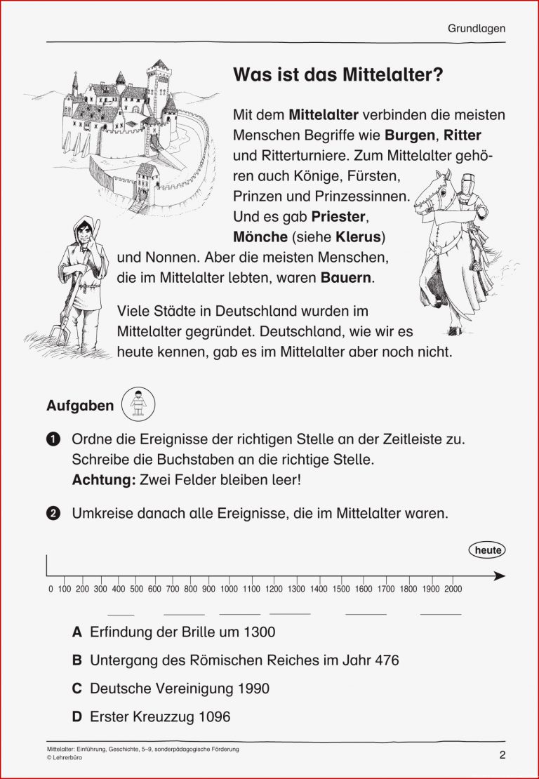 SoPäd Unterrichtsmaterial Geschichte Mittelalter