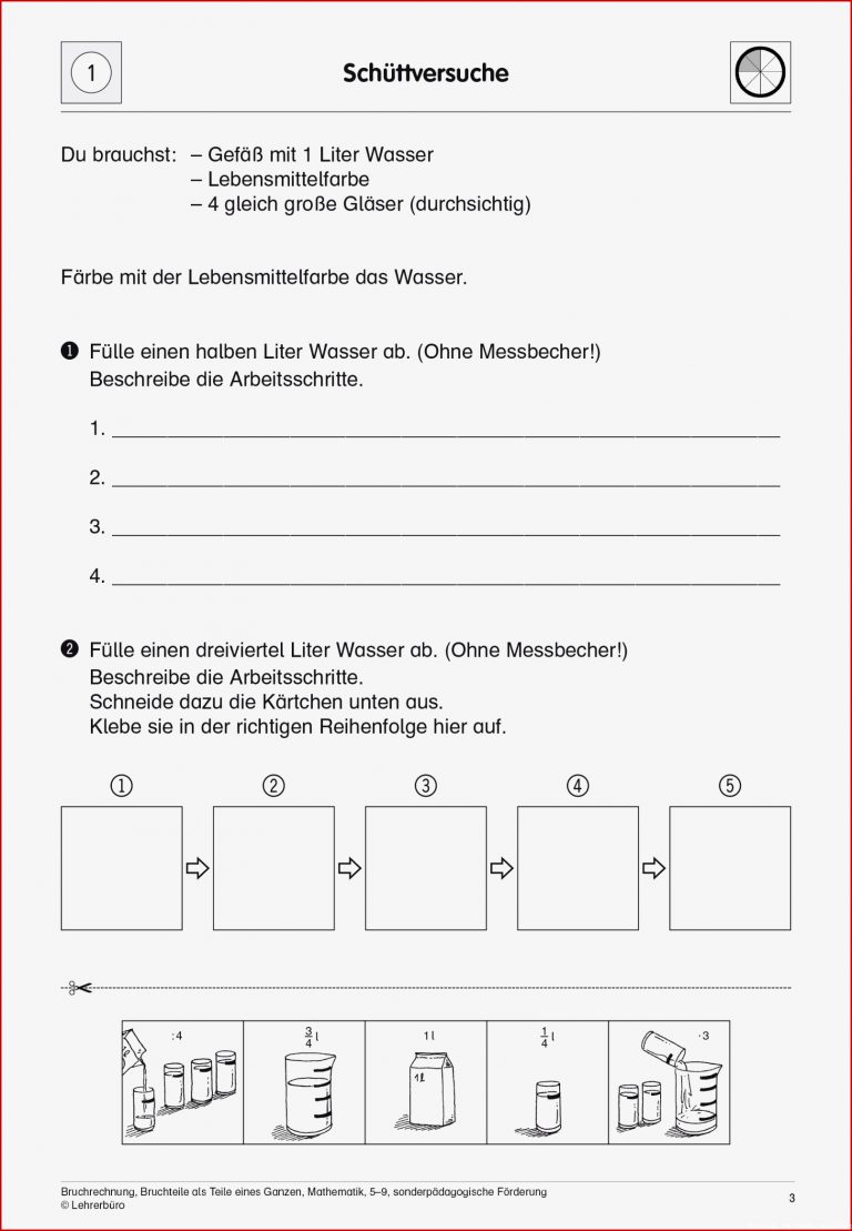 SoPäd Unterrichtsmaterial Mathematik Bruchrechnung