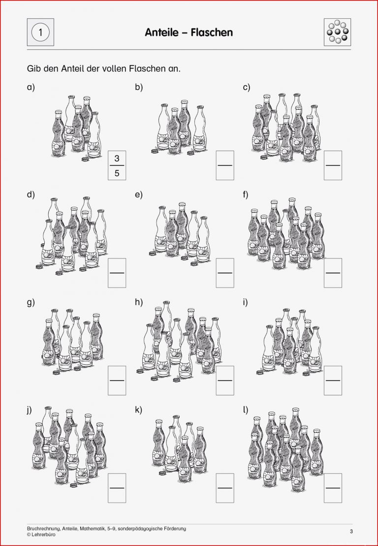 SoPäd Unterrichtsmaterial Mathematik Bruchrechnung