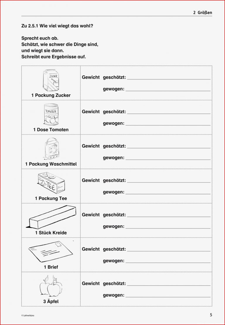 SoPäd Unterrichtsmaterial Mathematik Größen und Maße